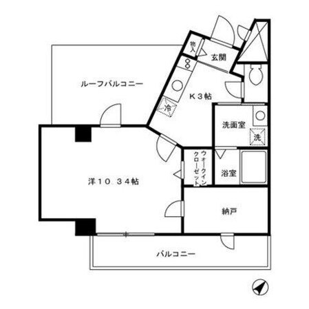 アーバンフォート横浜の物件間取画像